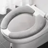 Couvertures de siège de toilette 1-4pcs d'été Utilisation personnalisable innovante pour la conception de dessins animés tendance décorative confortable durable