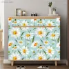 Wallpapers Chrysant Geschild En Geplakt Home Decor Zelfklevend Behang Woonkamer Studeerkamer Slaapkamer Muurstickers Decoratie