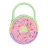 Porte-monnaie en Silicone, sac à bulles de couleur mignon pour enfants, sac à bandoulière anti-Stress, jouets à presser, autisme, sac à main, pochette à monnaie pour enfants 246