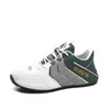 Casual schoenen ronde neus rubberen zool groothandel luxe designer herensneakers Running Man Sport industrieel naaien