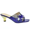 Geklede schoenen Italiaanse dames elegante hoge hakken bruiloft versierd met strass open teen dames bruids Nigeria feest