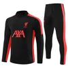 2024 2025 Soccer Tracksuits Men Football Training Suit 23 24 25 Liverpooi Train Gakpo Darwin Luis Diaz Arnold Allister Tuta Jacket Kit Men and Kids Survetement 888