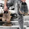 Boots Work Sneakers Light Men Shoes Safety Anti-puncture Waterproof Anti-smash Industrial