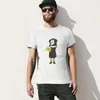 Herrpolos viola träsk t-shirt plus storlek toppar sommar anime kläder svarta t-shirts för män