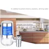 Keukenkranen Voor Kraan Tap 8 Laag Keramisch Elektrisch Plating Filter Huishoudelijke Waterzuiveraar Cleaner Actieve Kool Drop Delive Dh5Zu