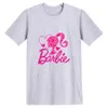 2024 Barbie Shirts T-shirt Lovers Manches courtes Broderie Impression Loisirs et tendance Tissu avancé Designer fait des vêtements de sport Street Clothes Designer pour femmes