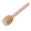 Cucchiai 1/2/4pcs Mini cucchiaio di legno Honey Gust-friendly Hand Long Mescolazione Strumento Strumento di dessert Strumento per barattolo cucina