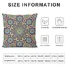 Oreiller marocain Mandala jeter housse de canapé Po personnalisée