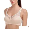 Yoga Outfit Estate Donna Sottile Reggiseno Grande Intimo Confortevole Senza Soluzione di Continuità Reggiseni Intimi Senza Fili di Grandi Dimensioni per Le Donne Drop Delivery Sport Ot9Q7