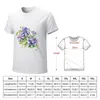 Herenpolo's Bloemen Aquarel Illustratie T-shirt Jongens Blanken Zwaargewichten Grote maten Tops Heren Grafische T-shirts Grappig