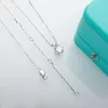 Kettingen Anujewel 1CT 3CT 5CT D kleur moissaniet diamant topkwaliteit 18K vergulde hangende ketting fijne sieraden geschenken groothandel