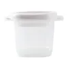 Vaisselle transparente, four à micro-ondes, cuiseur à riz, boîte à vapeur, cuiseur vapeur Durable, ustensile de cuisine solide
