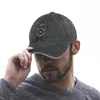 Basker minimalistiska svarta vita klassiska teamsters gåvor design för fackföreningsarbetare cowboy hatt anime vild boll golf cap kvinnors män