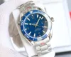 Aaaaa OMG Designer męski zegarek Ocean Stal Large Dial 43 mm luksusowy zegarek Mężczyźni Automatyczne mechaniczne zegarek Solid Bluckle Złoty zegarek Zegarek dla kobiet z pudełkiem 207