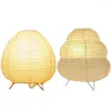 Table Lamps Bedside Study Lamp Rice Paper Desktop Decorative Lantern Light Handmade Nordic For Living Room Bedroom