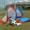 Other Sporting Goods 1Pc Portable Soccer Football Goal Net Folding Training For Kids Children Indoor Outdoor Play Toy 230307 Drop Deli Otdau