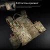 Väskor Taktiskt första hjälpen Kit Militärväska för Army Molle midjebältesjakt Vest Outdoor Camping Quick Response First Aid Pack B