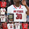 2024 Final Four NC State Wolfpack Camisa de basquete masculina DJ Horne DJ Burns Jr. Casey Morsell Jayden Taylor Mohamed Diarra Michael O'Connell Ben Middlebrooks MJ Rice