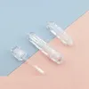 Storage Bottles 30pcs 50pcs Clear Diamond Lip Glaze Tubes Refillable Bottle 3ml Honey Cosmetic Packaging Plastic Empty Gloss Containers
