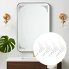 Wallpapers 4 Pcs Acrylic Wall Stickers Mirror Strips Self Adhesive Mirrors Peel And Frame Mosaic