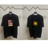 メンズデザイナーTシャツコットンシャツラウンドクルーネックレター花印刷ヒップホップシャツ高品質のカジュアルショートスリーブTシャツ