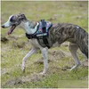 Arnês de obediência para treinamento de cães personalizável para coleira de arnês com alça moda colete reflexivo pequeno médio l homefavor dh29q