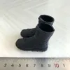 Chaussures tactiques noires de soldat masculin 1/6, bottes d'entraînement au Combat en caoutchouc souple, modèle Middletube pour poupée corporelle de 12 pouces, 240328