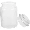 Storage Bottles Jar Loose Tea Organizer Glass Grain Tank Containers Grains Airtight Jars Dried Fruit Kitchen