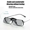 Polarized Clip Sunglasses Myopia Glasses Clip Driver Fishing Night Vision Myopia Clip-on Sun Shading Eyeglasses