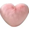 Pillow Heart Shaped Throw Festival Plush Pillows Kids Filling Lovely Office Decor Pp Cotton Child White Fluffy