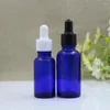 Aufbewahrungsflaschen, 50 ml, blaue/klare/grüne/braune Glasflasche für ätherisches Öl, Feuchtigkeit, flüssiges Serum, komplexe Wiederherstellung, Hautpflege, kosmetische Verpackung