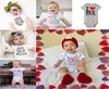 Baby Boys Girls Jumpsuit My Auntie Love Me To The Moon and Back New Soft Romper Letter Print Short Sleeve Clothes Outfit4069799