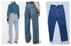 Designer Ricamo Anagram Jeans Donna Autunno Inverno Jeans Moda Pantaloni dritti Pantaloni larghi stile casual