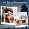 Capturez de superbes photos et vidéos avec notre appareil photo numérique 5K – Autofocus, 48 MP, Vlogging, caméra selfie, anti-tremblement, flash, viseur, zoom numérique 16X.