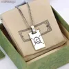 Necklace Designer For Women Fashion Designers Necklaces Trendy Pendant Chain Gift Mens Jewelry with Box