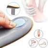 Insole For Shoes Leather Ortic Insoles Flat Feet High Arch Support Orthopedic Sole Fit In OX Leg Corrected Insert 240321