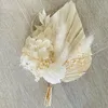 Пампасная трава в богемном стиле Свадебный букет Невеста с цветами в руках Подружка невесты Роза Сухая цветочная композиция Украшение дома 240325