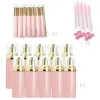 Bottles 30Pcs/Set Foaming Bottle Dispenser Skin Brush 60ML Eyelash Makeup Cleanser Soap Care Tools extension Plastic Pump Bottles