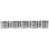 Storage Bottles 10 Pieces 10g Empty Round Aluminum Tin Jar Cosmetics Containers With Screw Top Lids