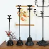 Candle Holders Vintage Wedding Table Holder Nordic Luxury Living Room Rituals Pophore Mariage En Verre Decoration