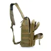 Sacos 900D Grande Militar Sling Bagpack EDC Tático Saco de Ombro Exército Molle Peito Pacote À Prova D 'Água Ao Ar Livre Camping Trekking Mochila