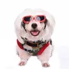 Cão vestuário bonito animal de estimação óculos de sol óculos de gato óculos de proteção para filhotes de cachorro acessórios de preparação