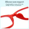 Okulary przeciwsłoneczne przenośna wyjmowana ochrona wzroku komputer dla dzieci szklanki Ultra lekka rama anty-blasku wygodne okulary