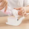 Dispenser di sapone liquido Shampoo da bagno a forma di lumaca Contenitore per doccia a mano Accessori convenienti