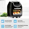 Air Fryers Vortex Air Fryer Pro Plus 10 Quart Capacidade Black 1700 W Y240402