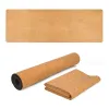 Mats 183x61 Naturel Cork TPE Yoga Yoga Mat Fiess Gym Sports Mats Pilates Exercices PAUT