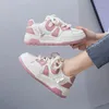 Chaussures décontractées pour femmes, baskets plates à la mode, plateforme confortable, tendance, à lacets, polyvalentes, 2024