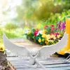 Angel Wing Figurine Modern 3D Embrace Anioł skrzydła rzeźby rzeźby 3D Anioł Wing Statua figurka dziewicza dzieła sztuki dekoracje domowe 240322