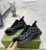 2024 Fashion Comfort Chaussures décontractées Chaussures de créateurs Travel Lace-Up Sneaker Running Trainers Letters Womans Shoe Plateforme Mens Shoe