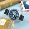 Hot Fashion Watch Mens Regalo orologio quarzo orologio da uomo a cintura in vetro leggero blu